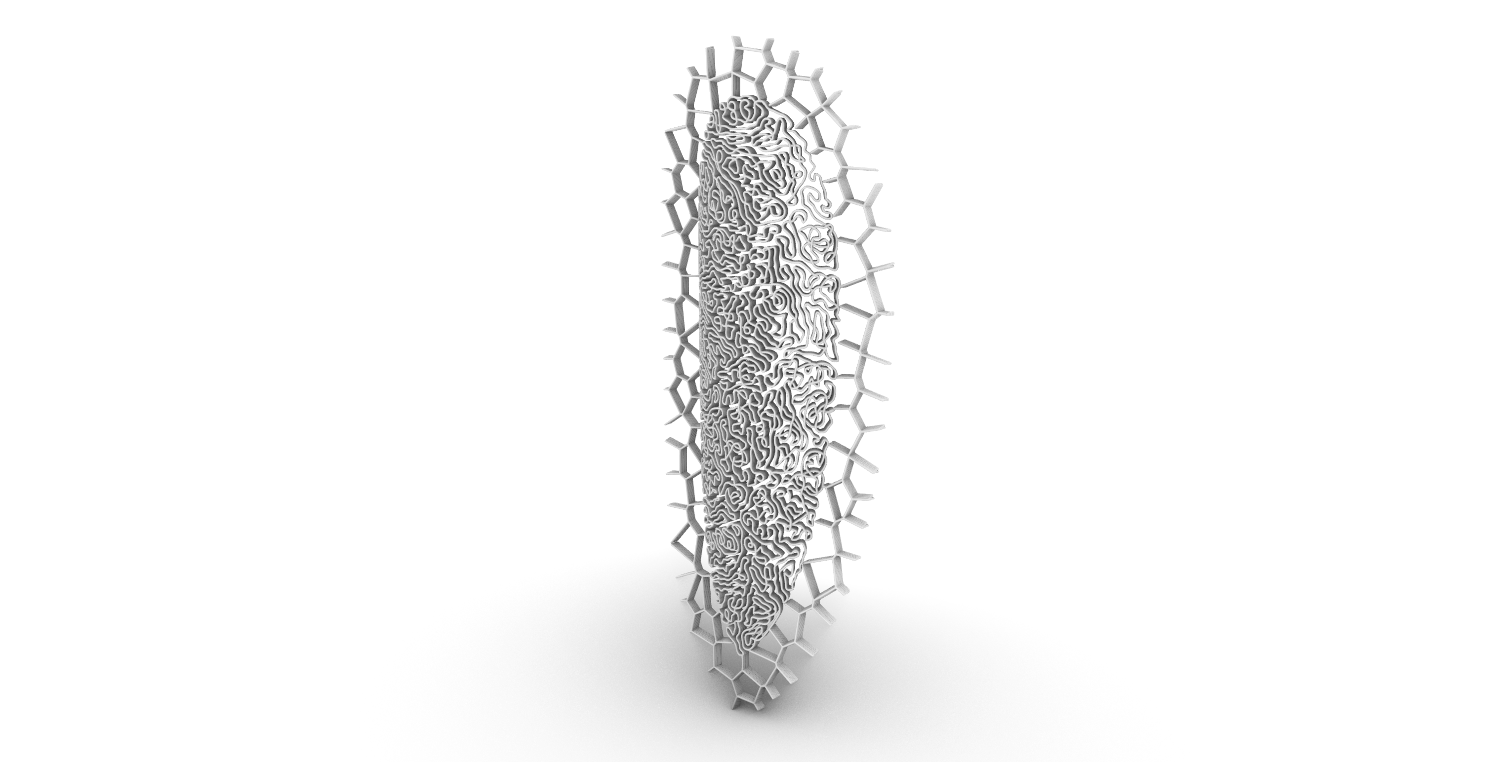 Variation 1: No Voronoi Base Extrusion